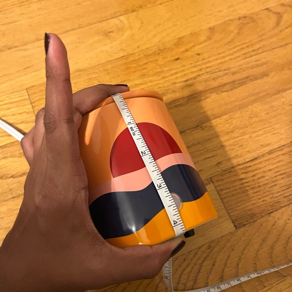 Mainstays Full Size Ceramic Fragrance Wax Melt Warmer, Orange Southwestern - Picture 7 of 10